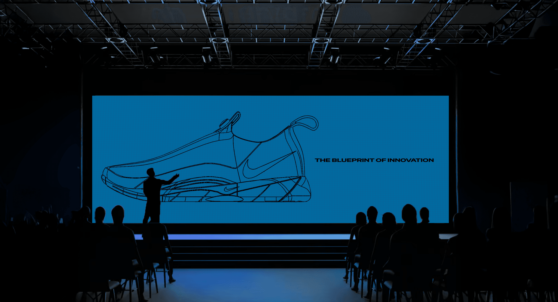 photo of a red wall using shadows