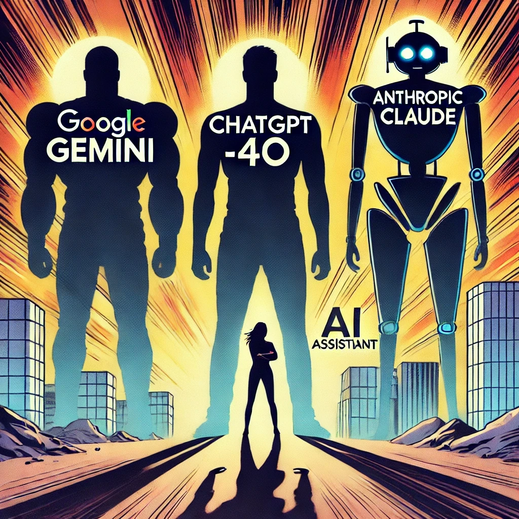 GPT, antropik or Gemini. Better is AI Assistant