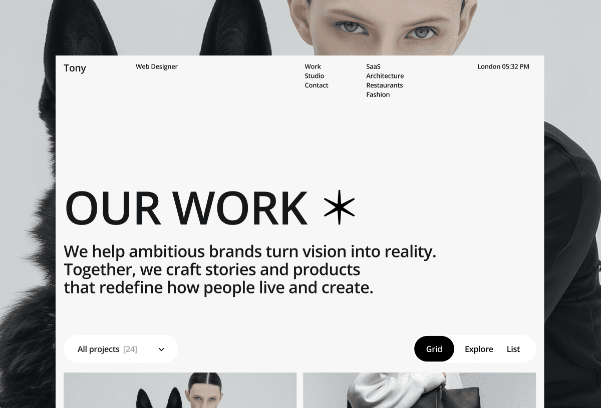 Noir & Tide project hero