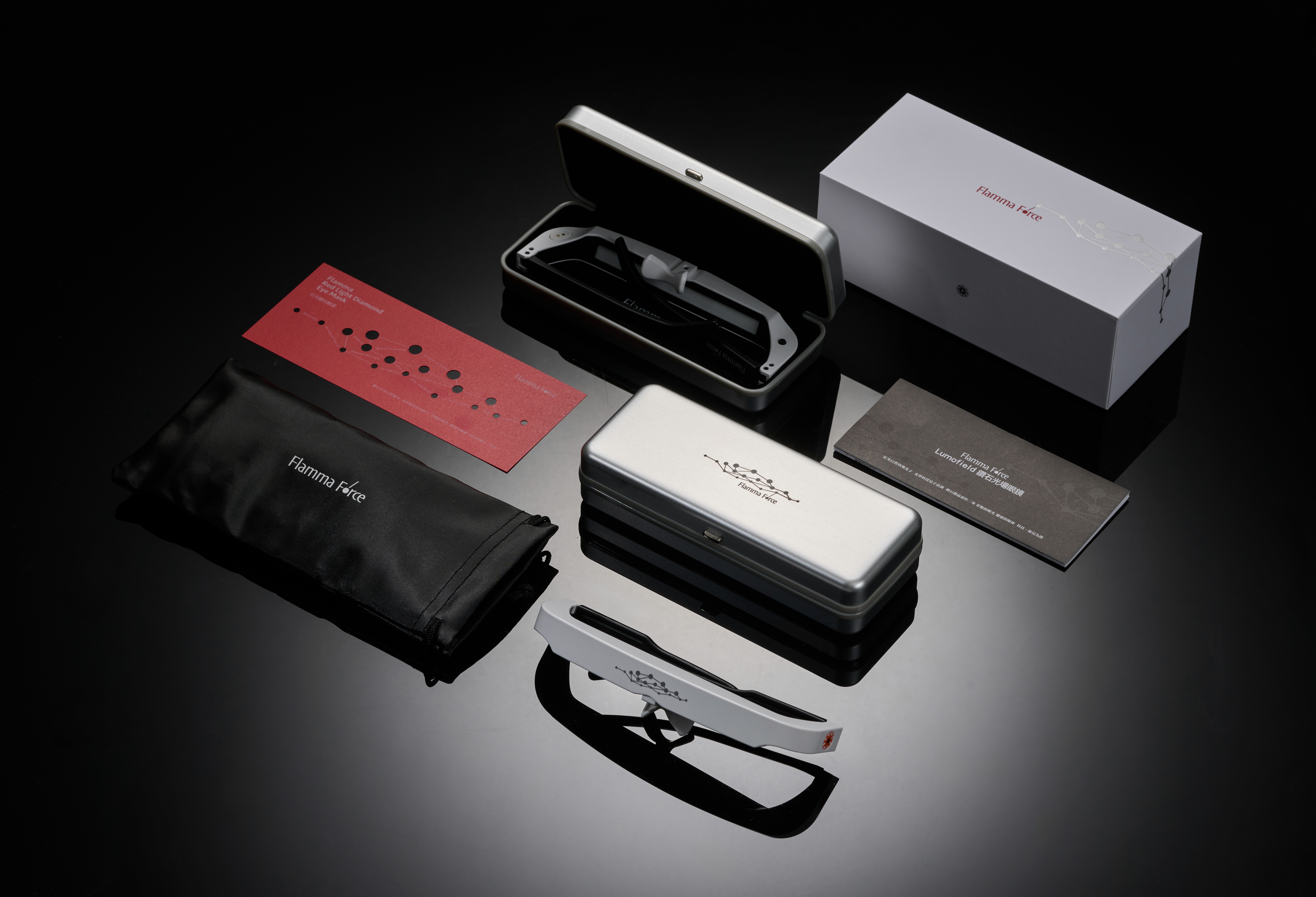 A clean shot of Lumofeild Glasses