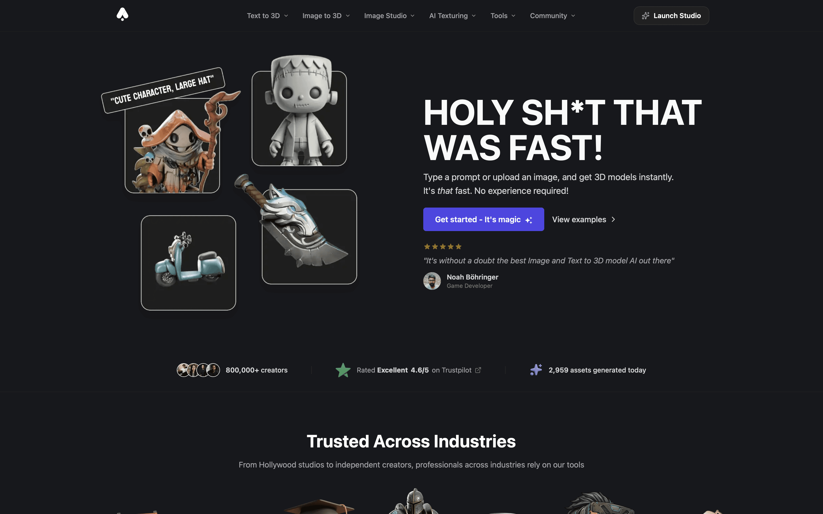 3D AI Studio Thumb