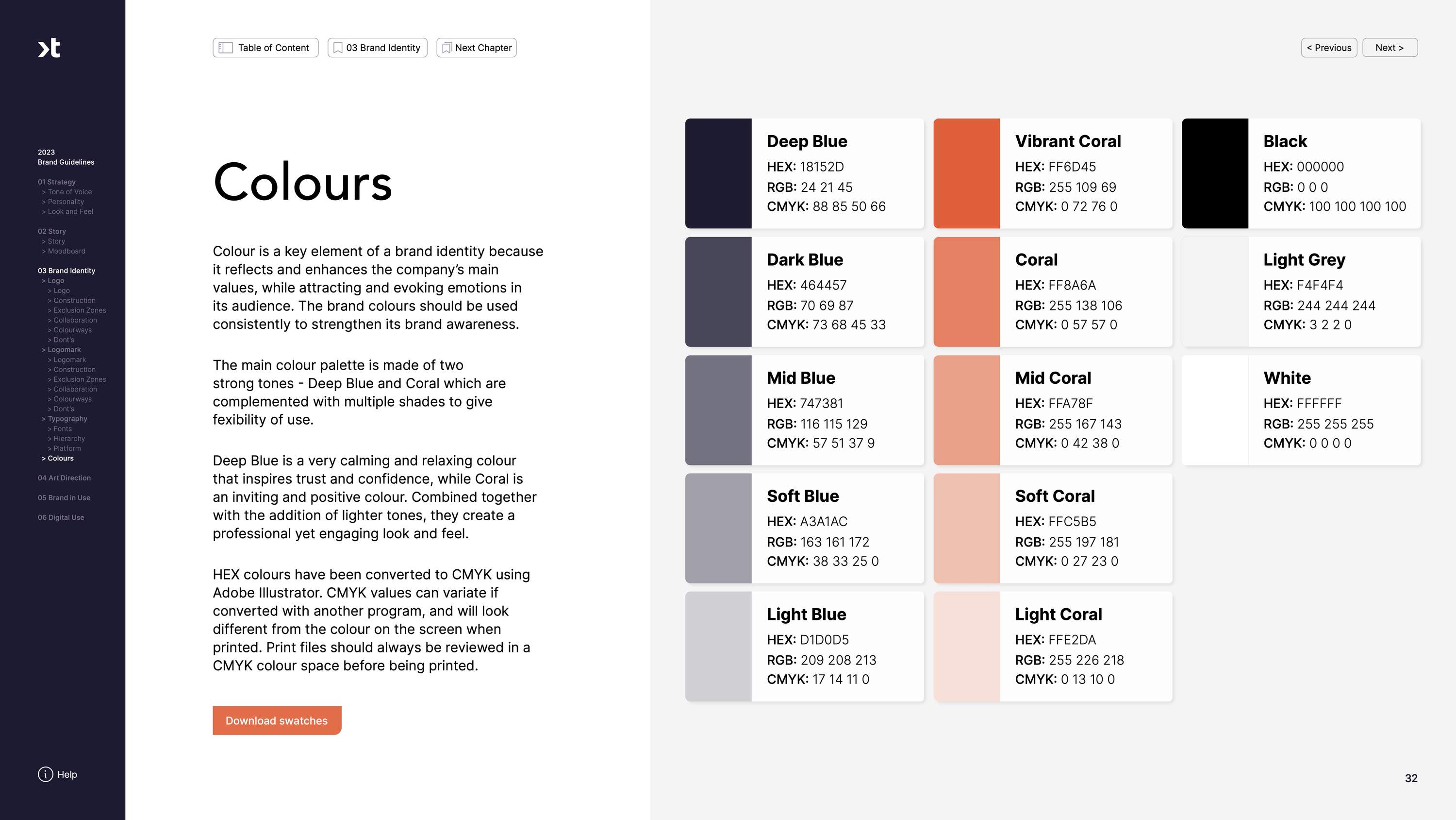 Timebook Brand Guidelines Design Laboratory 