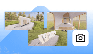Create realistic images in 3D Tiny House Designers software with Render Tool