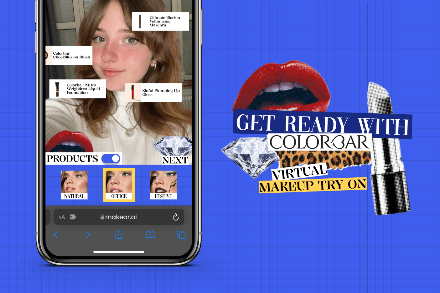 Colorbar Virtual Makeup Tryon