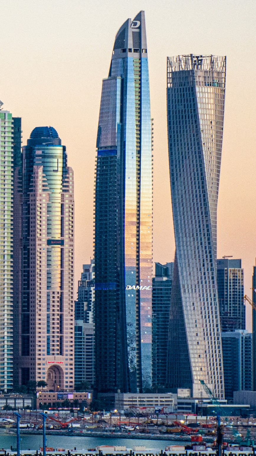 Damac Residenze Dubai skyline