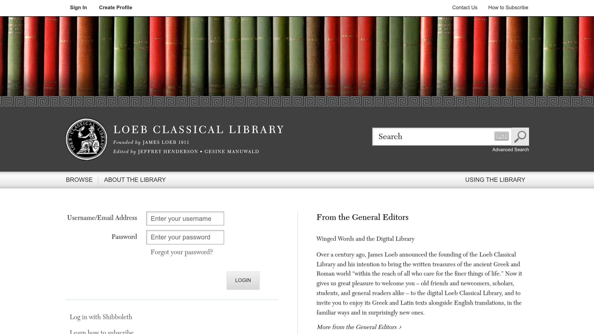 Loeb Classical Library