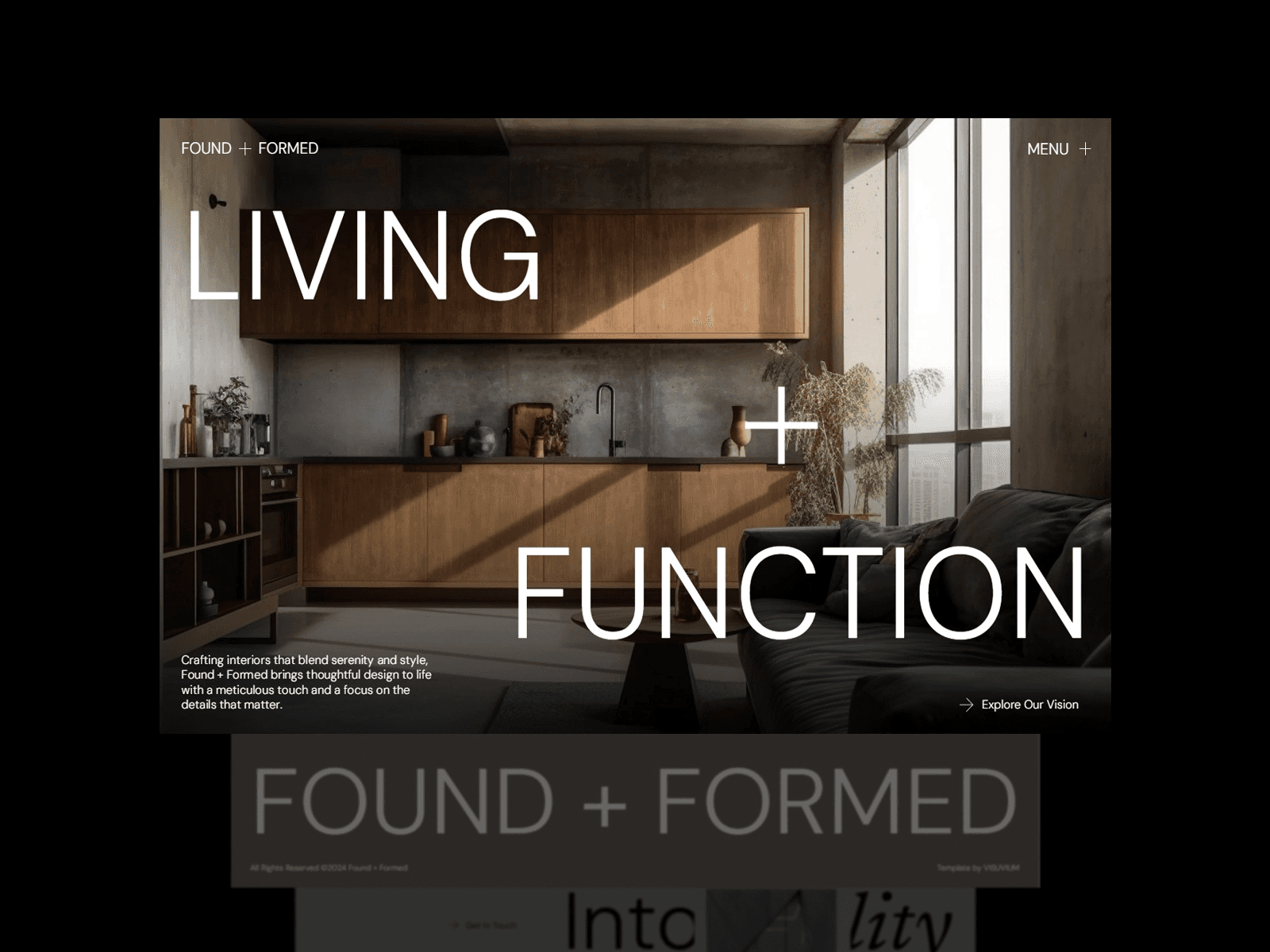 FoundFormed - Architecture Framer Template