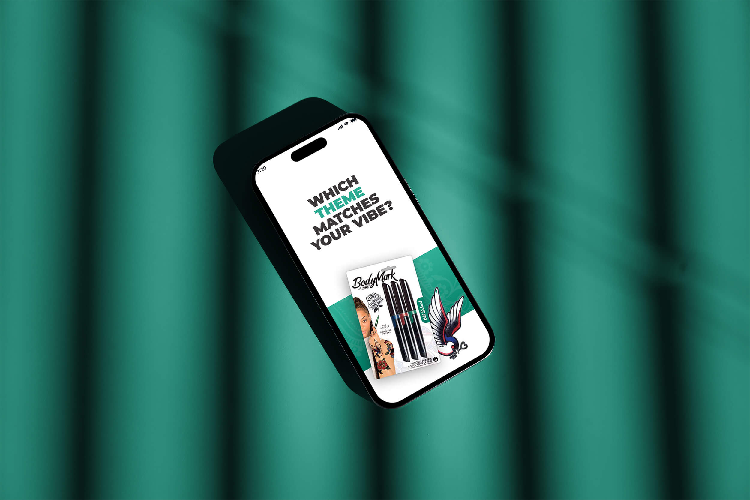 Bic BodyMark | Product Page | Mobile Experience