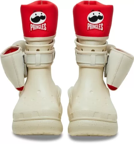 Pringles x Crocs Classic Crush Boot