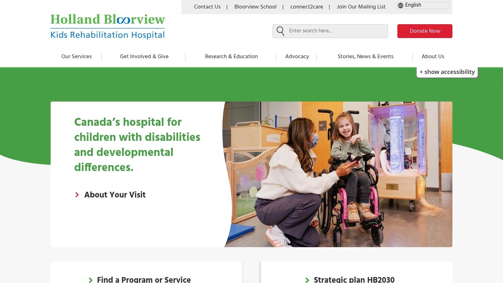 Holland Bloorview Kids Rehabilitation Hospital