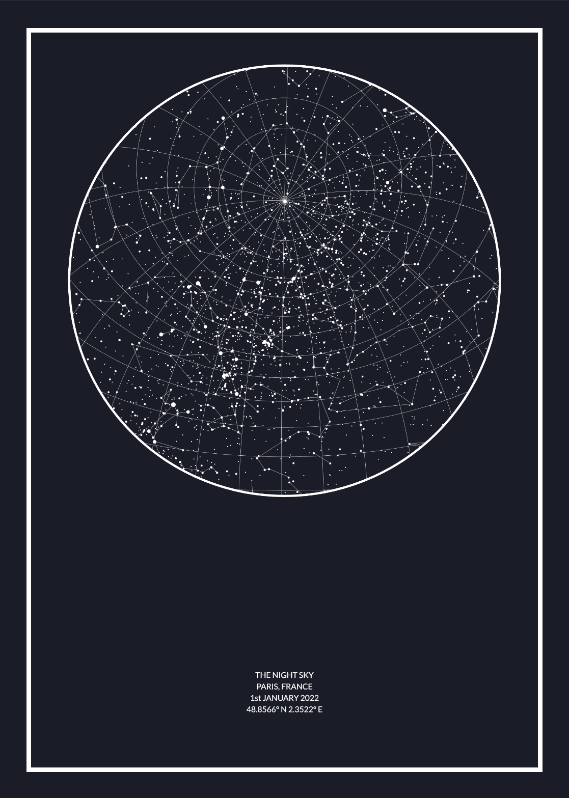 Printable Constellation Chart