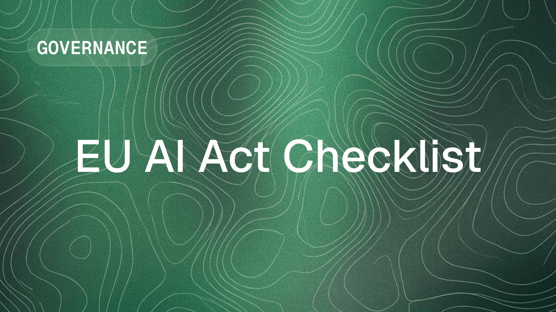 EU AI Act compliance - infrastructure requirements for enterprise AI governance