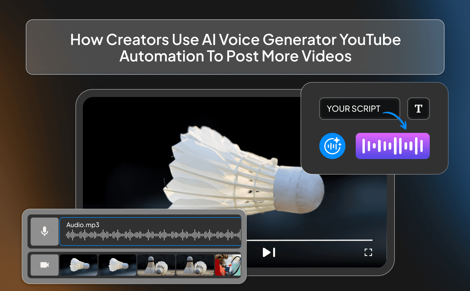 How Creators Use AI Voice Generator YouTube Automation to Post More Videos