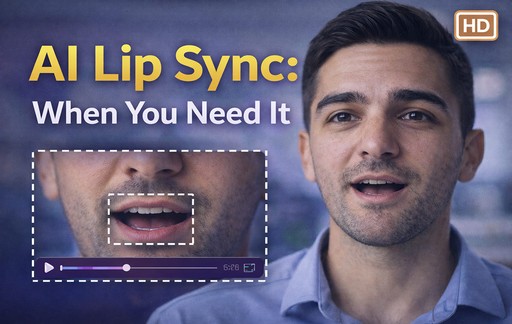 Sincronização Labial com IA Quando Você Precisar