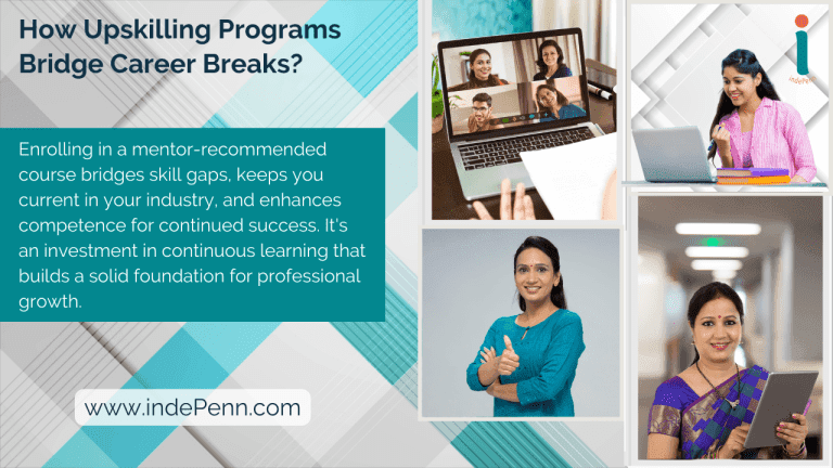 How upskilling programs bridge career breaks