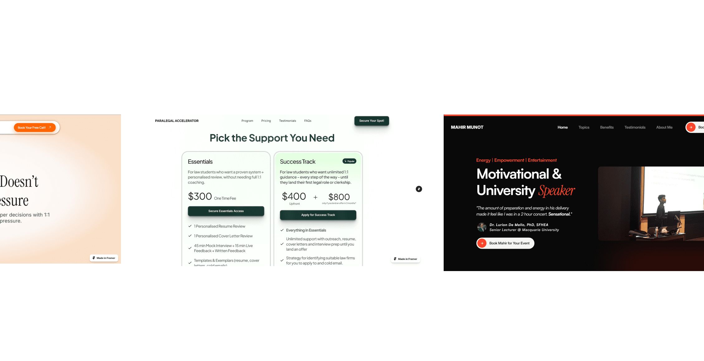 Expense breakdown donut chart showing $3,500 in total, categorized by rent, investment, and education
