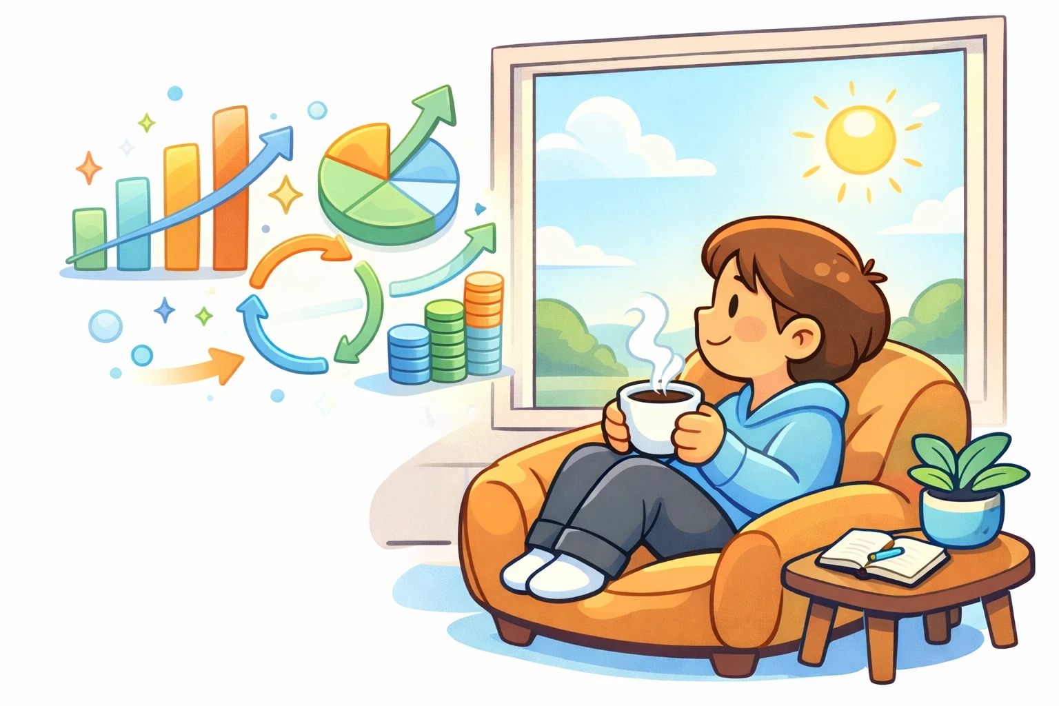 Vlasnik nekretnine se opušta dok softver automatski sinhronizuje cijene i zaradu.