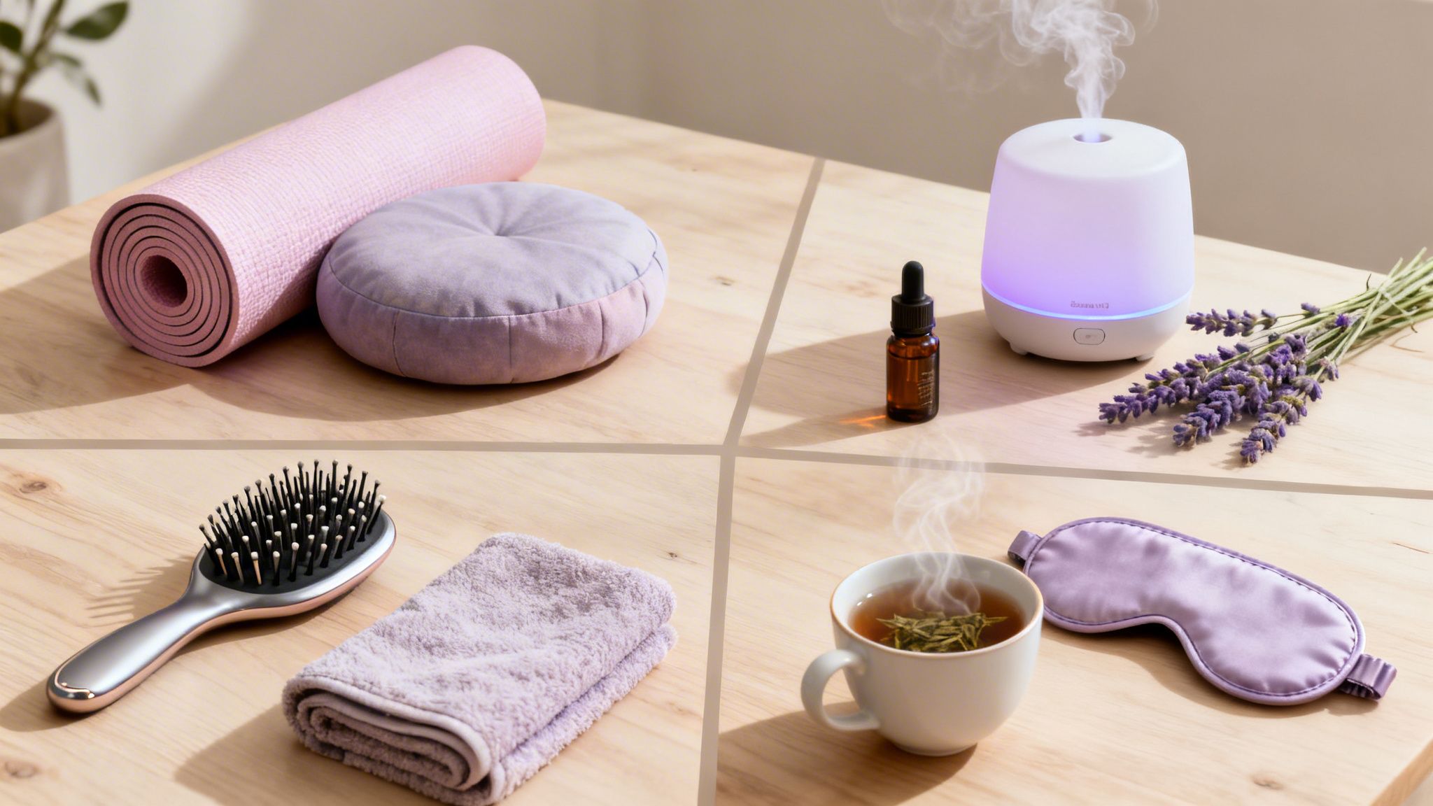 items used to help reduce stress