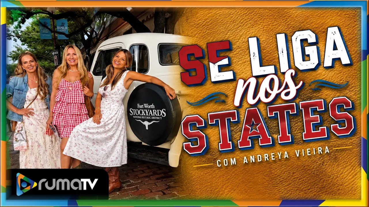 Adreya Vieira e família. Viagem para Fort Worth