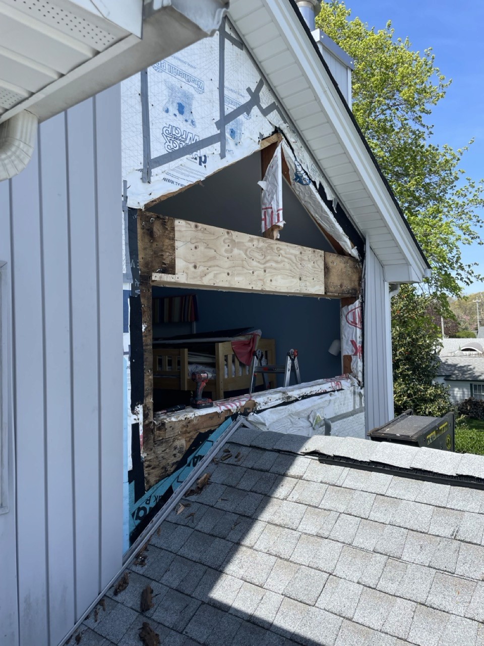 New window installed and sealed