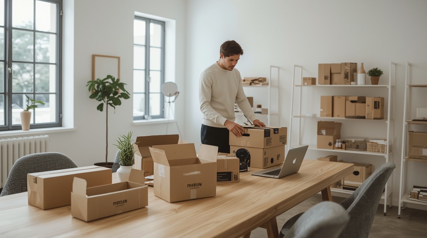 Préparation de commande e-commerce