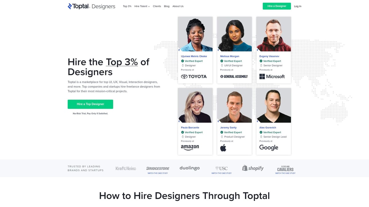 8 Innovative Top User Experience Companies to Watch in 2026 - Toptal Design
