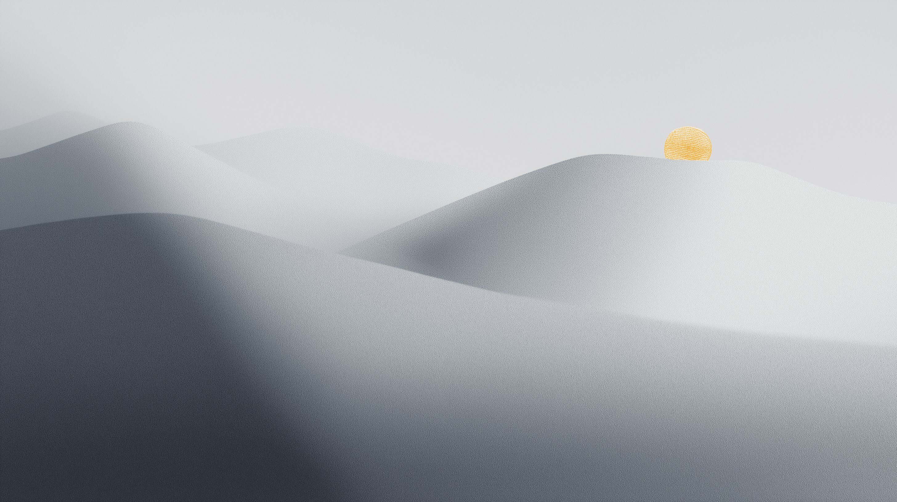 Dynamic picture of a cyclist riding downhill