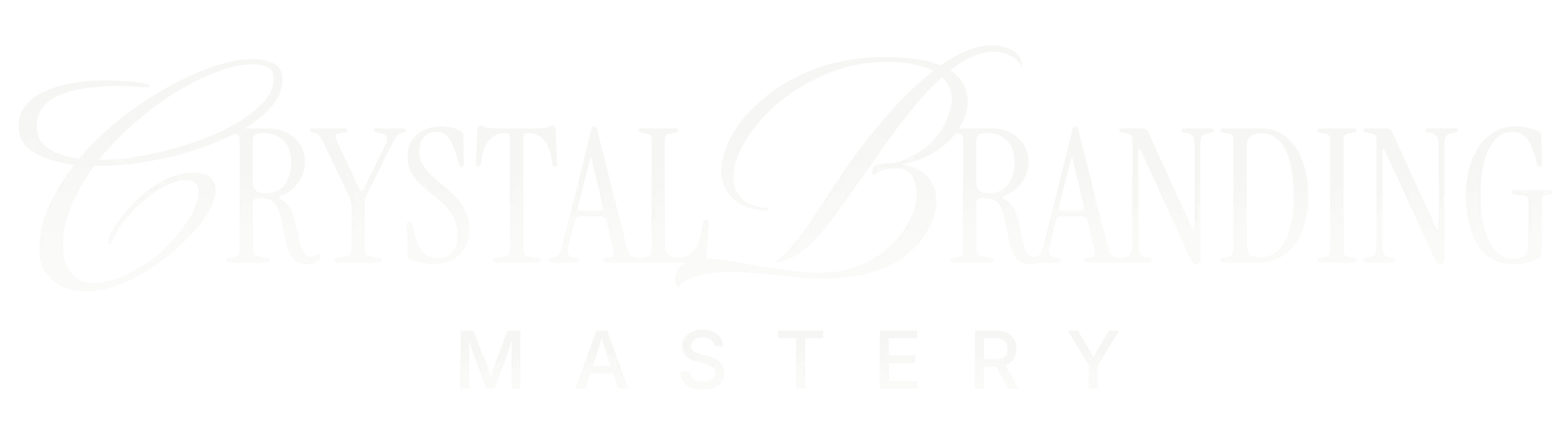 Crystal Branding Mastery Footer Logo