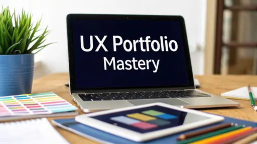 Stylized illustration of business professionals and a humanoid robot interacting with digital dashboards displaying analytics and profiles