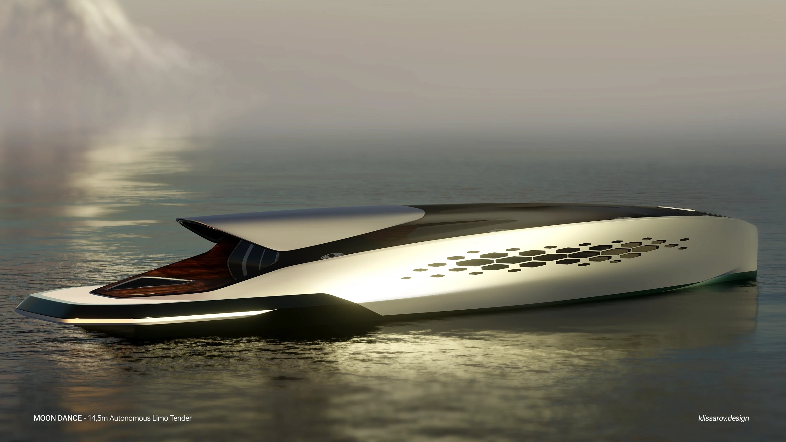 limo tender rear view