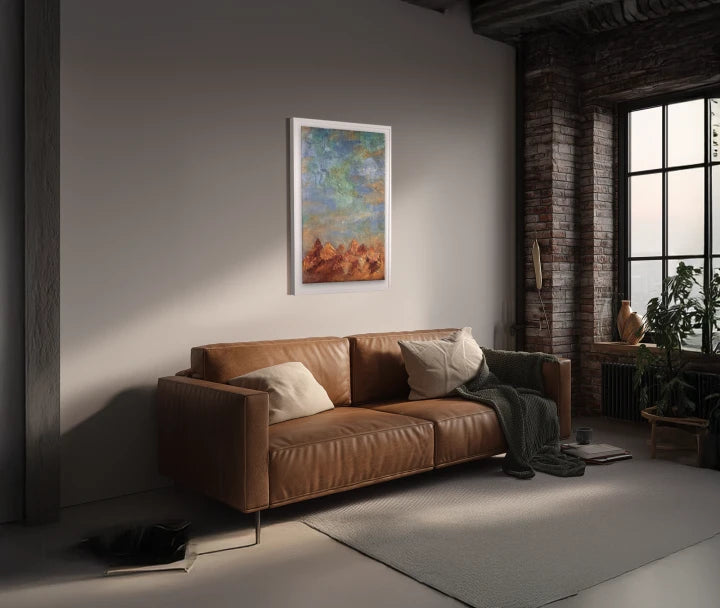 premium art poster and canvas prints, with originals available, from QART , of the artwork " Shan "