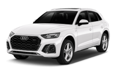 White SUV car for Co-buyer scanning