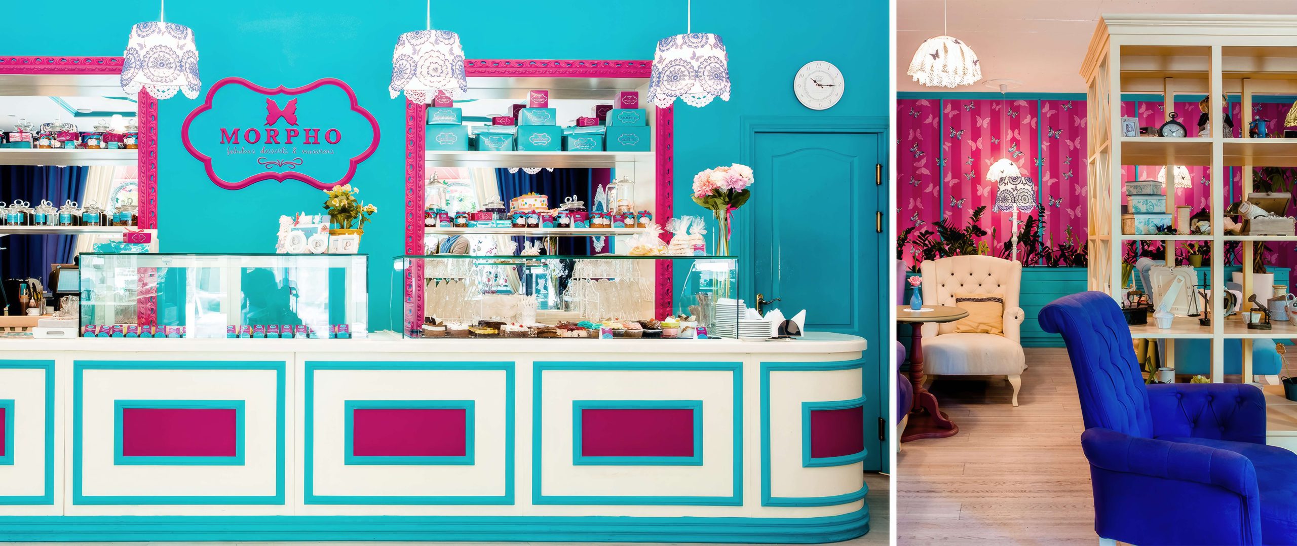 Art Deco Patisserie – hospitality interior design in New York, NY by ImPERFECTION DESIGN