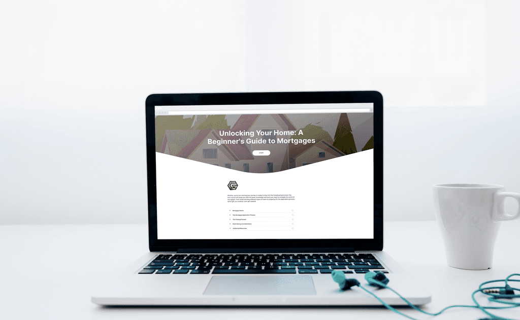 Introduction screen for course