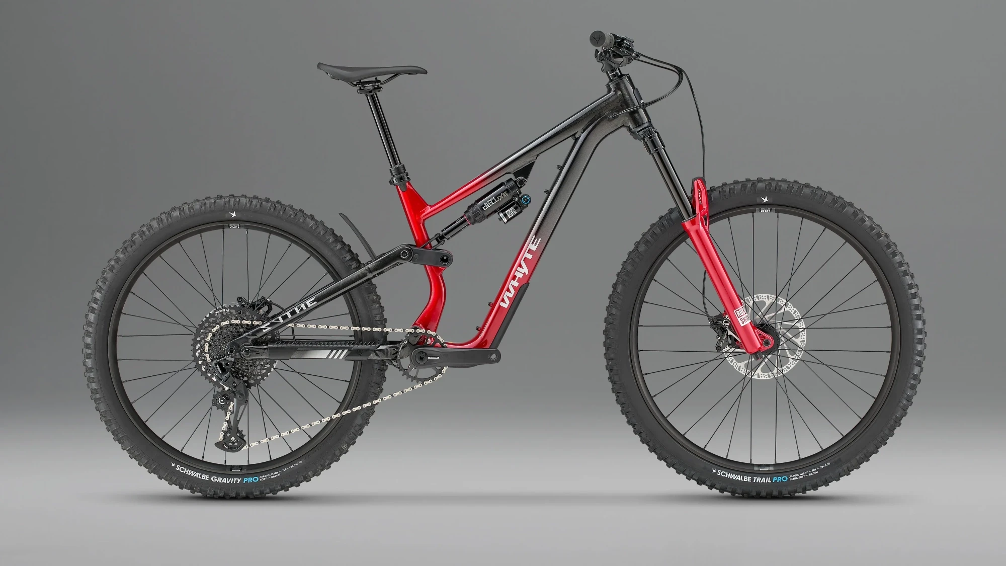 Studio photograph of a Whyte Sythe, showcasing the aluminium frame industrial design.