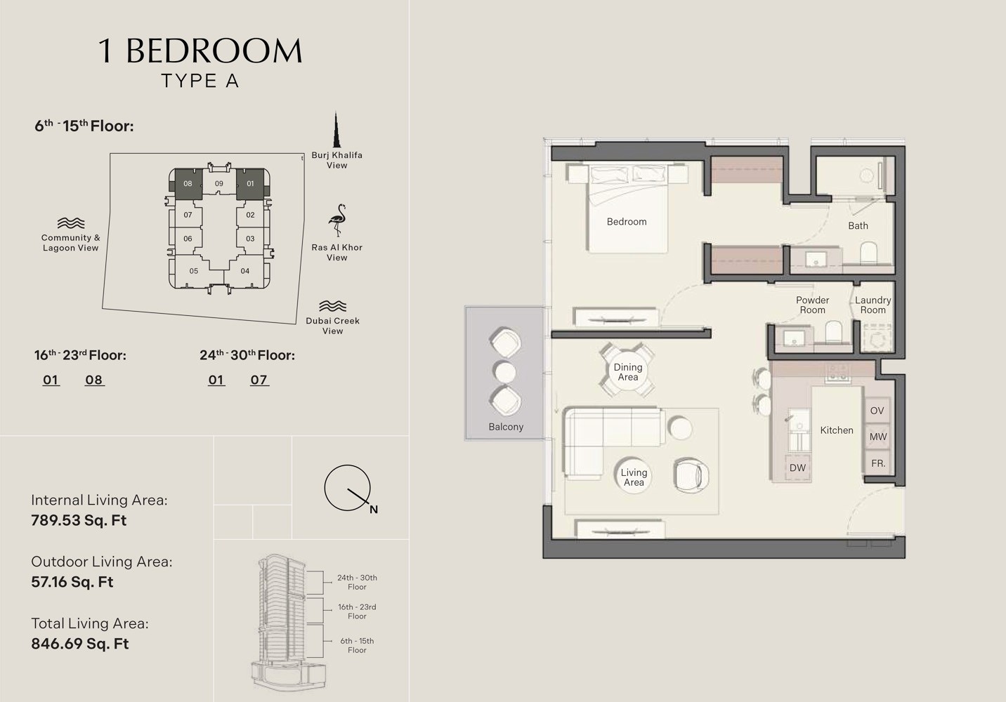 Belgrove Residences 1-Bedroom