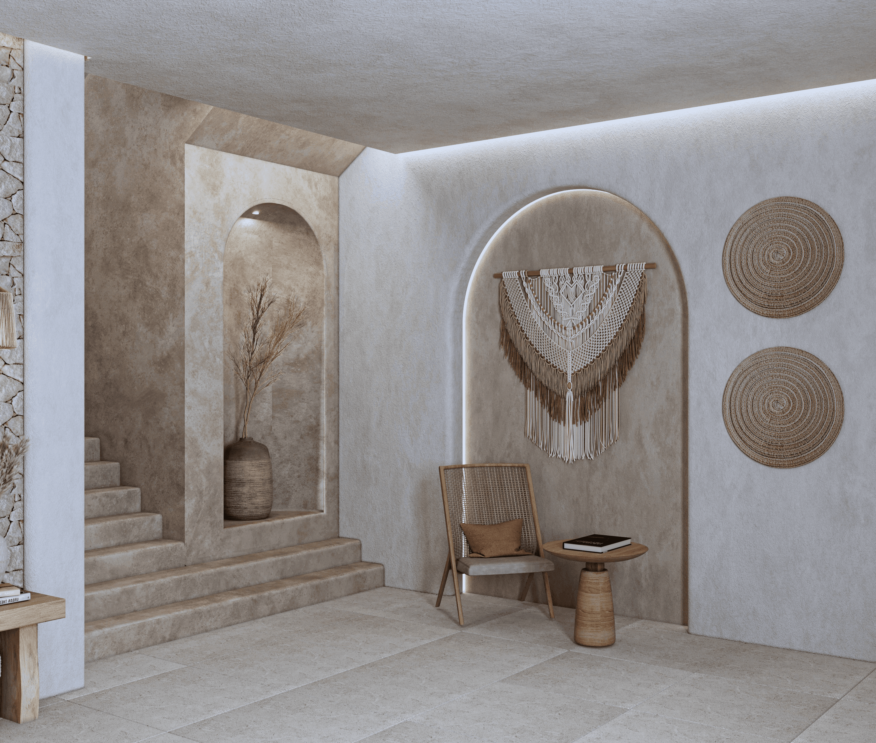 Project showcase image featuring a modern, refined interior.