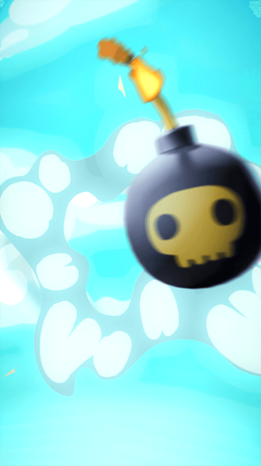 Here comes the bomb!