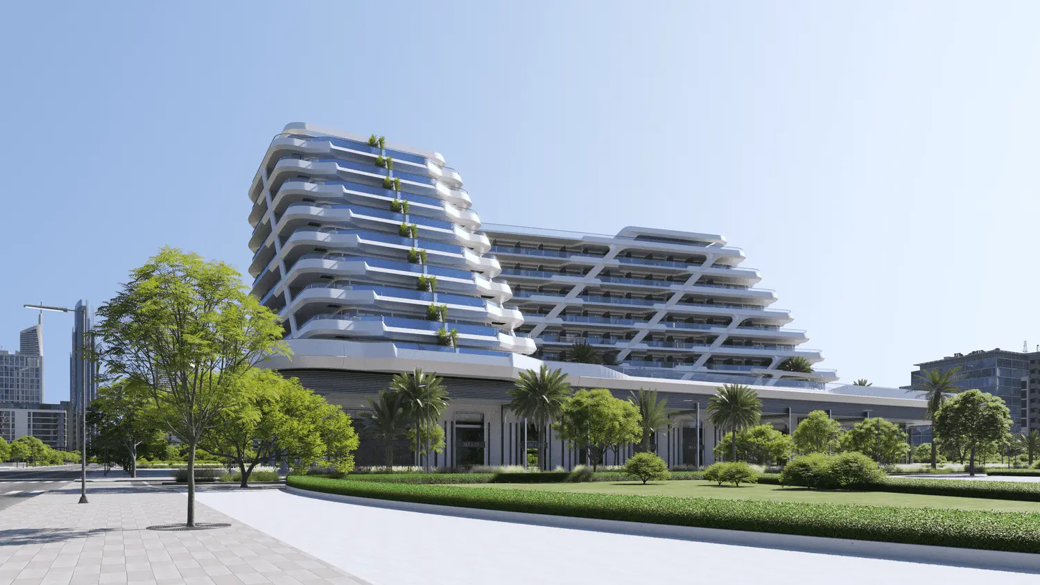 Samana Mykonos Signature building details