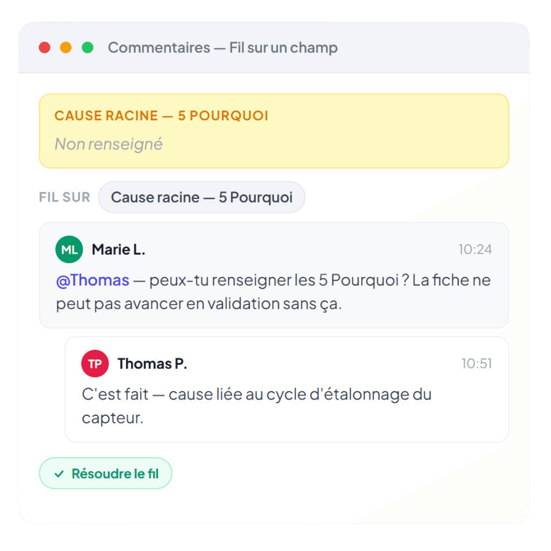commentaire dans yxir