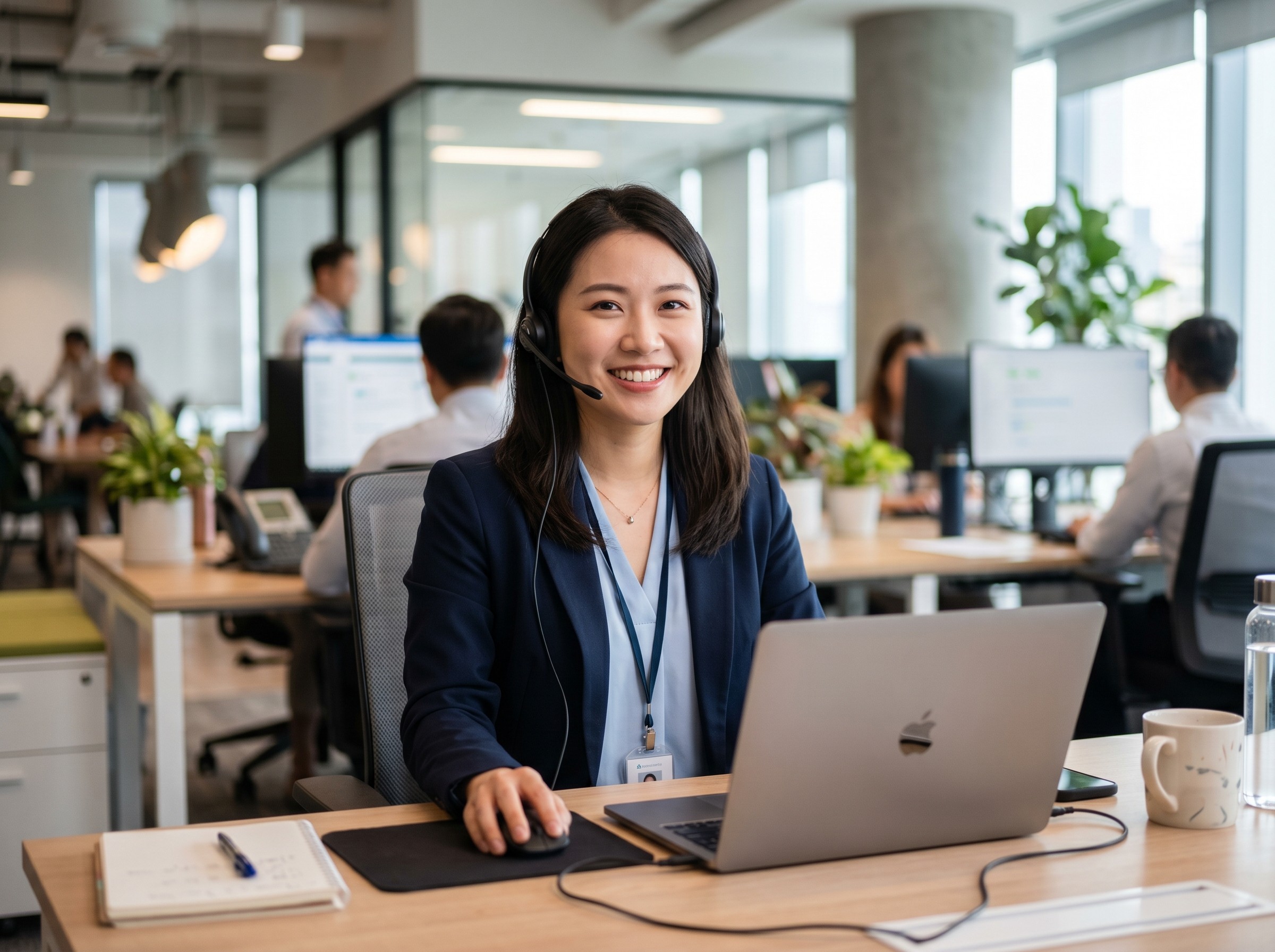 quarin customer support agent image