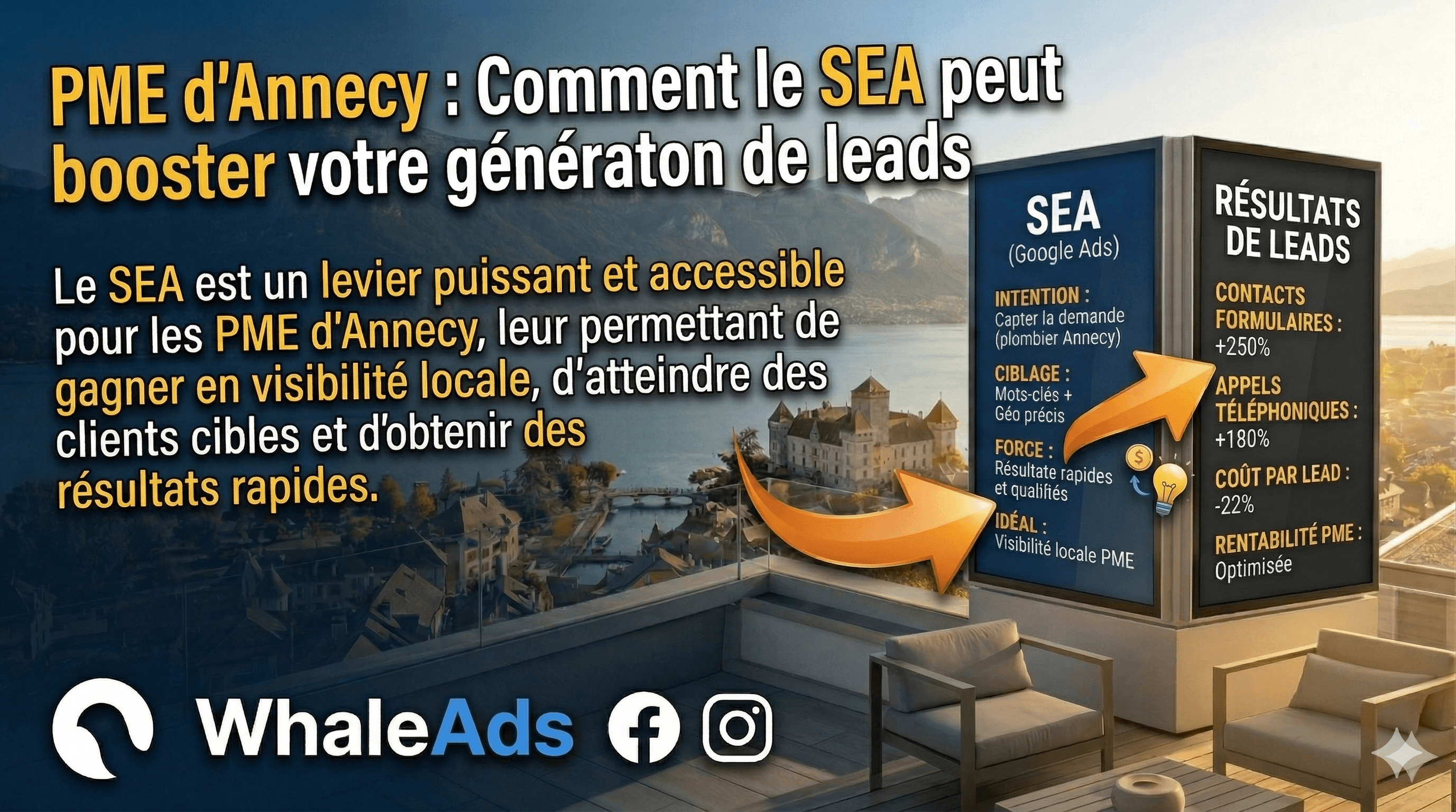 PME d'Annecy : Comment le SEA peut booster votre génération de leads