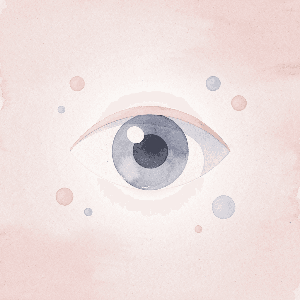 Eye icon representing recognition of existing blessings