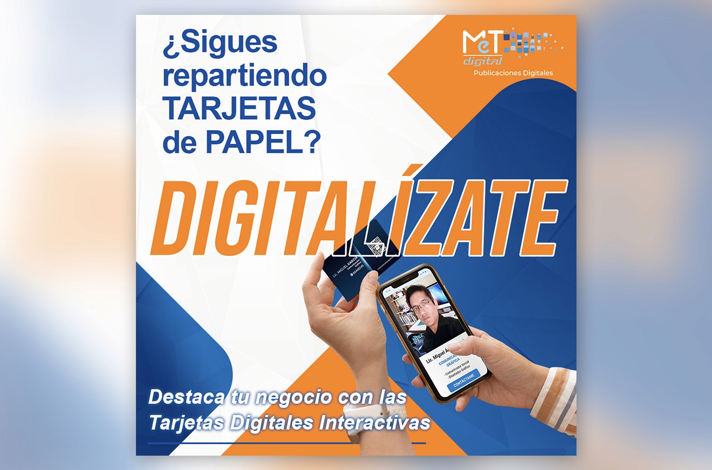 Post Tarjetas Digitales - MetDigital
