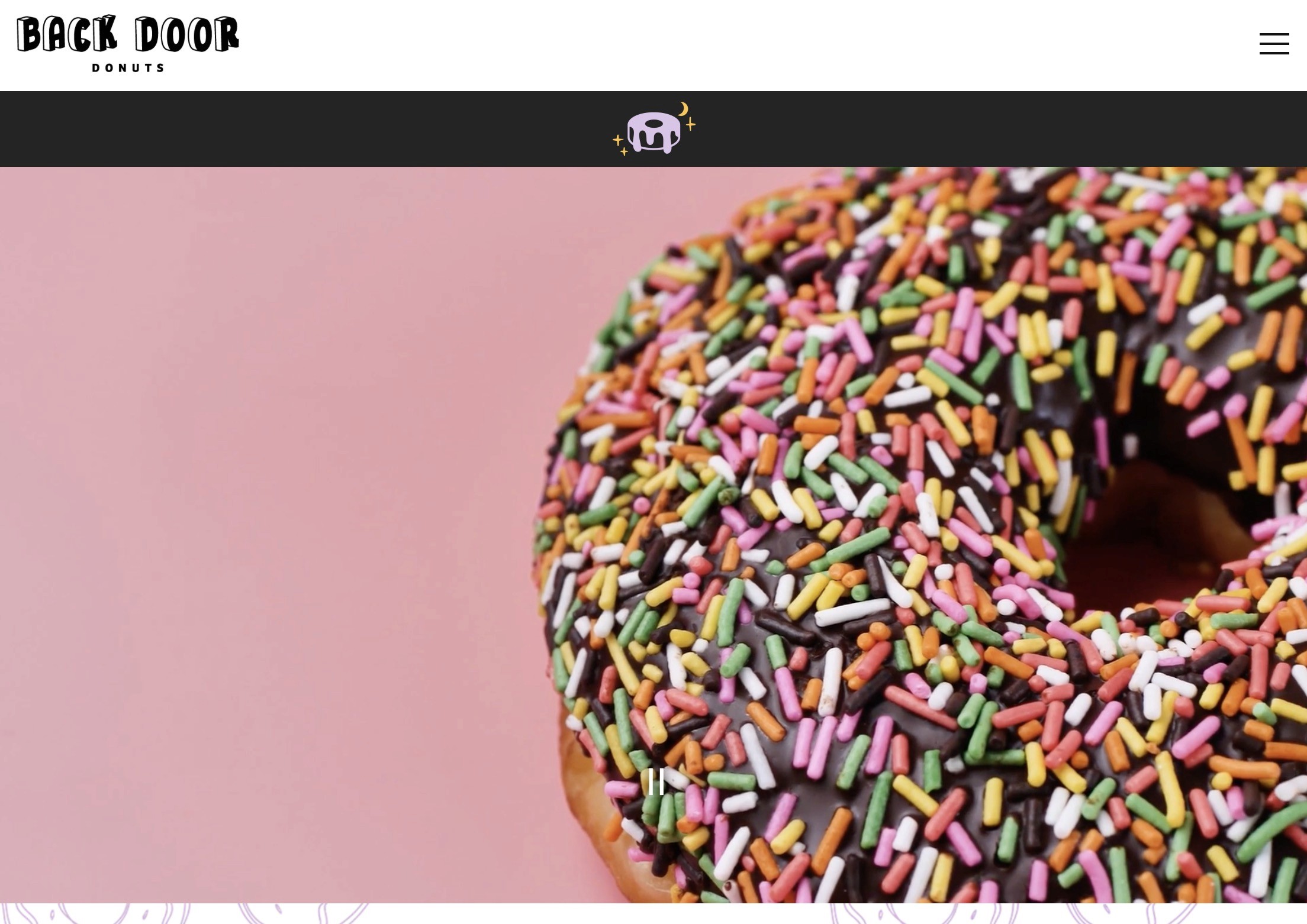 Bakery website design