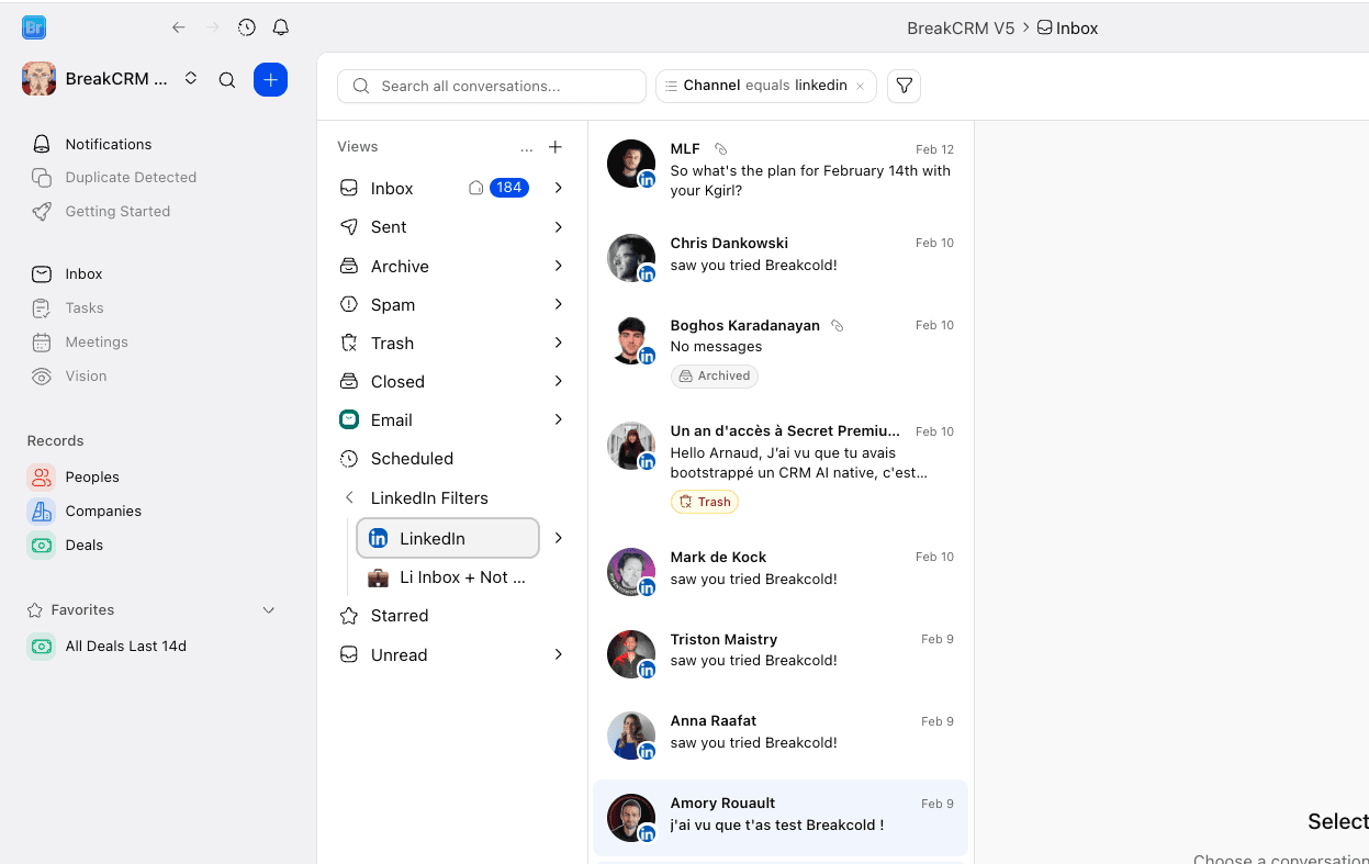 CRM that is also an Inbox Management Tool - Breakcold