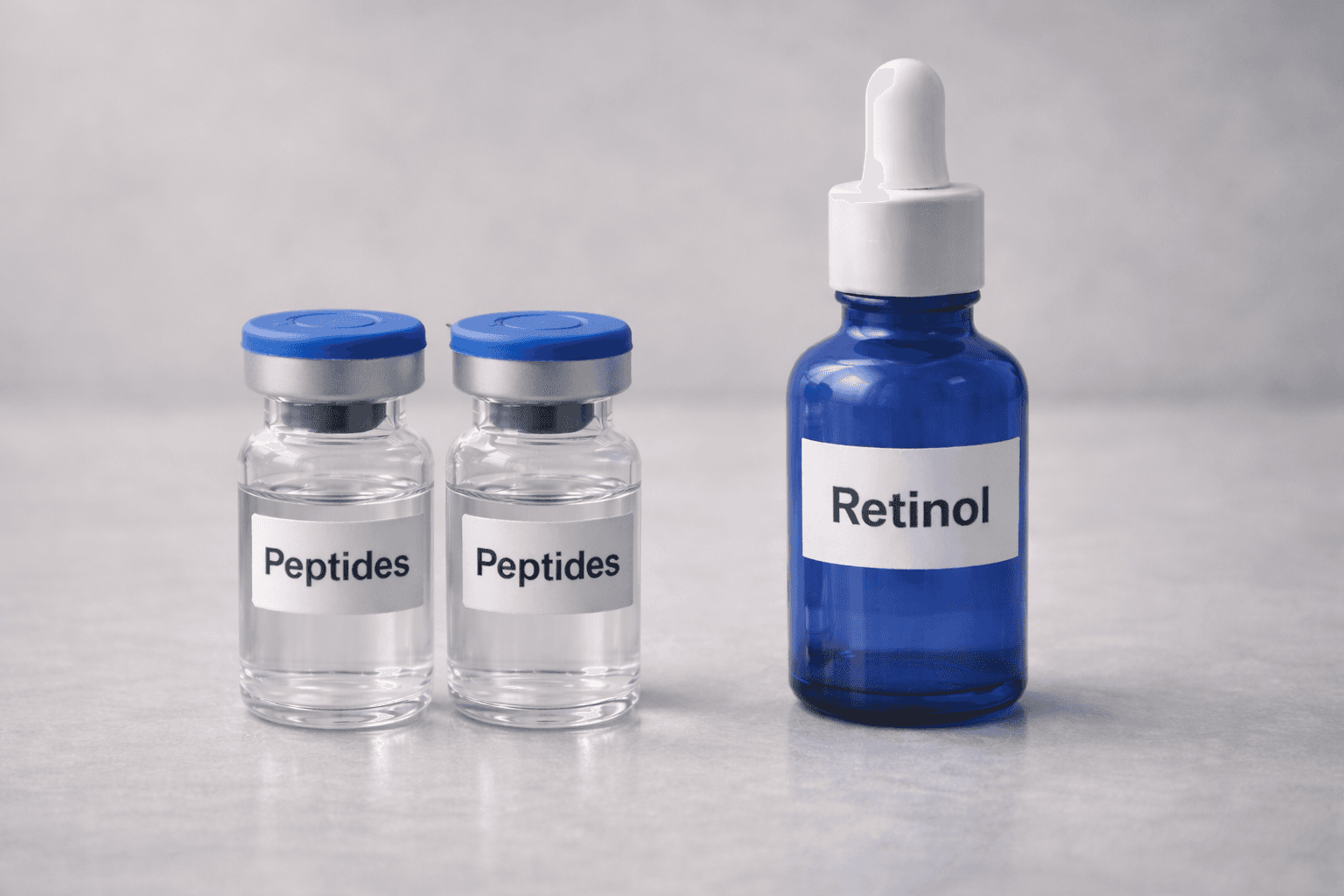 can u use peptides and retinol together