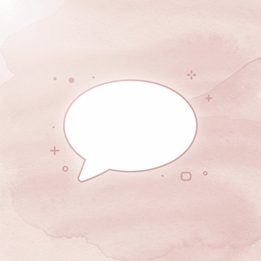 Speech bubble icon representing essential conversation phrases