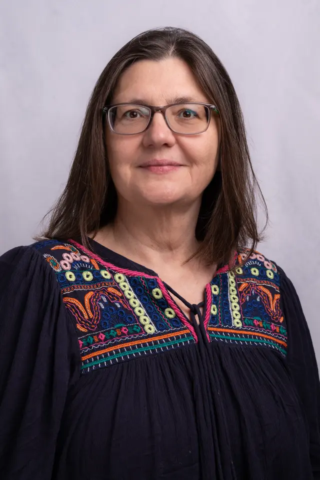Close-up portrait of a person