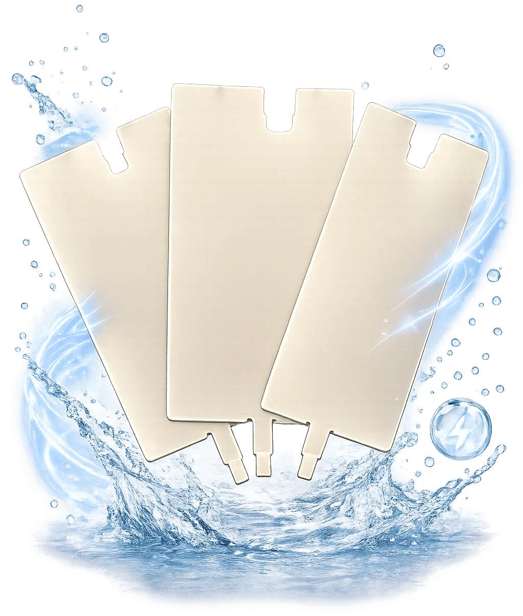 electrodes for ECAIA ionizer